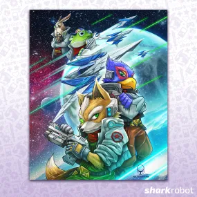 Heroes of Lylat - Art Print