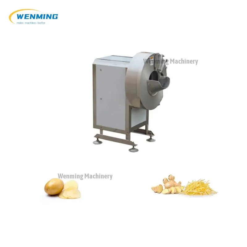 High Productivity Commercial Vegetable Slicer Potato Chopper Machine