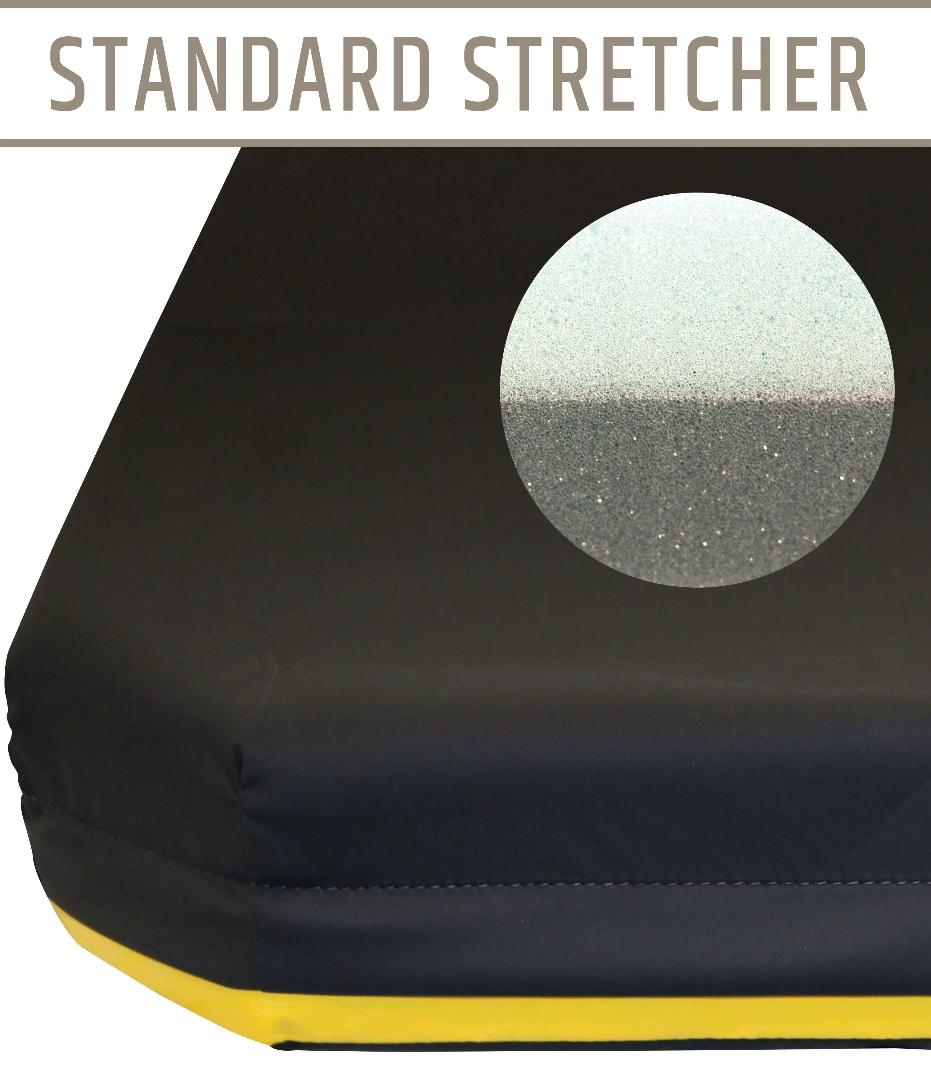 Hill-Rom TranStar Electric (Model 8020) 4" Standard Stretcher Pad with Color Identifier