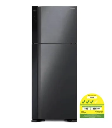 Hitachi R-V560P7MS - BSL / BBK New 2-Door BIG-2 Inverter Refrigerator