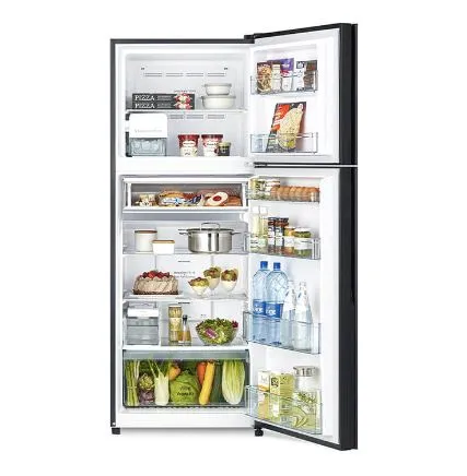 Hitachi R-VGY480PMS0-GBK 390L 2-door Inverter Fridge (2 Ticks)