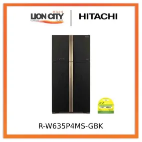 Hitachi RW635P4MS-GBK Inverter Big French 4-door Refrigerator