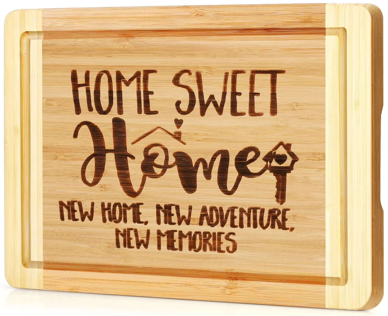 Housewarming Gifts, Engraved Cutting Board House Warming Gif for New Home, New Home Gift Ideas New House Gifts for First Home Apartment, Realtor Closing Gifts for Home Buyers - Home Sweet Home Sign