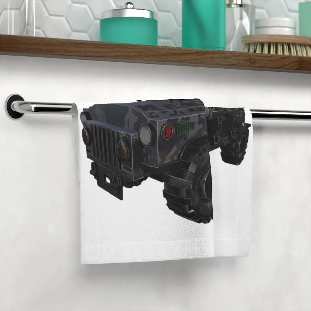 Hummer Vee Vehicle Face Towel