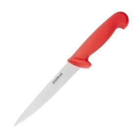 Hygiplas Fillet Knife Red 15cm - C889