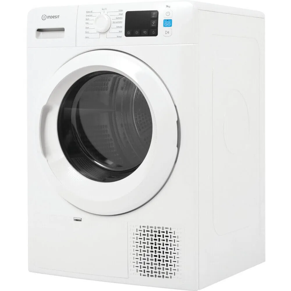 Indesit YTM1192XUK 9Kg Heat Pump Condenser Dryer In White