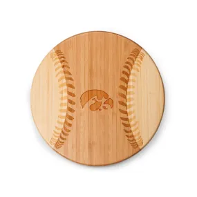 Iowa Hawkeyes - Home Run! Baseball Cutting Board & Serving Tray