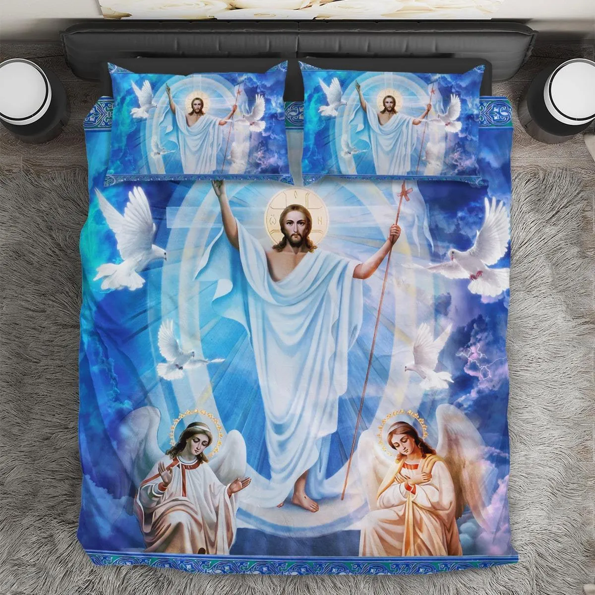 Jesus Faith Jesus Is My God Jesus Bedding Set - Christian Bedding Sets