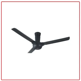 KDK K14KF-BK 140cm/56 Inch 3 Blades Ceiling Fan with Remote Control (Black)