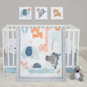 Koala & Friends 4pcs crib set