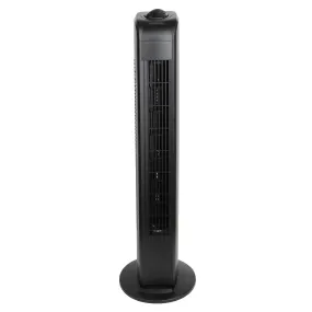 Konwin Tower Fan, Black, 30-in.