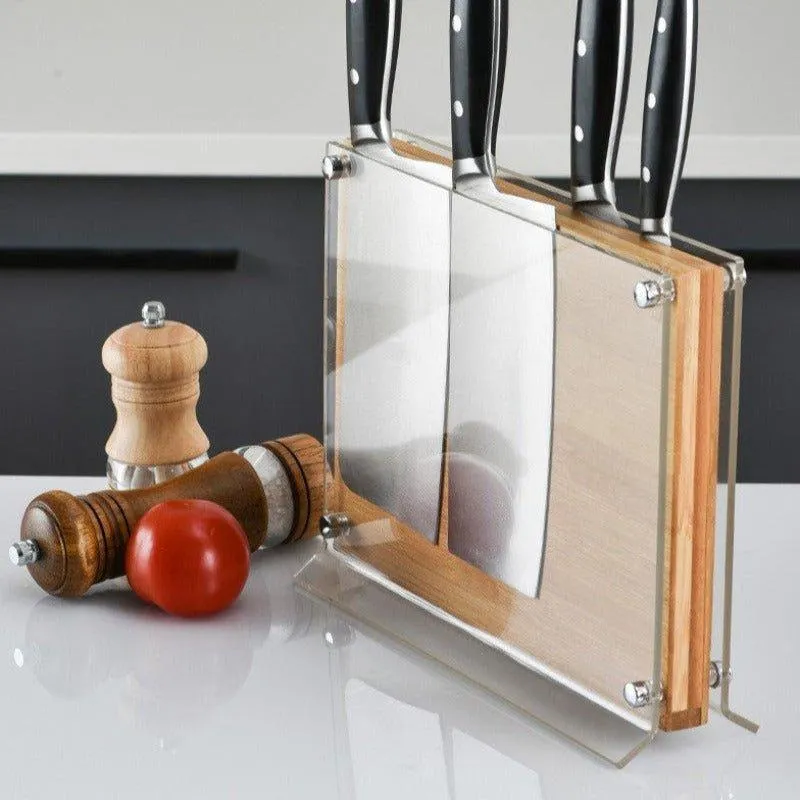 Large Double-Sided Magnetic Knife Holder Knife Block