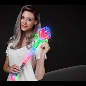 LED Light Up Flashing Cinderella Wand