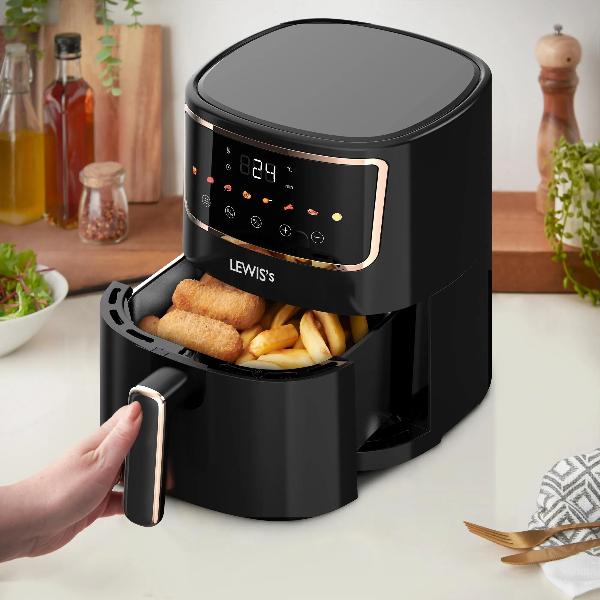 Lewis's Digital Family Air Fryer 4.2L