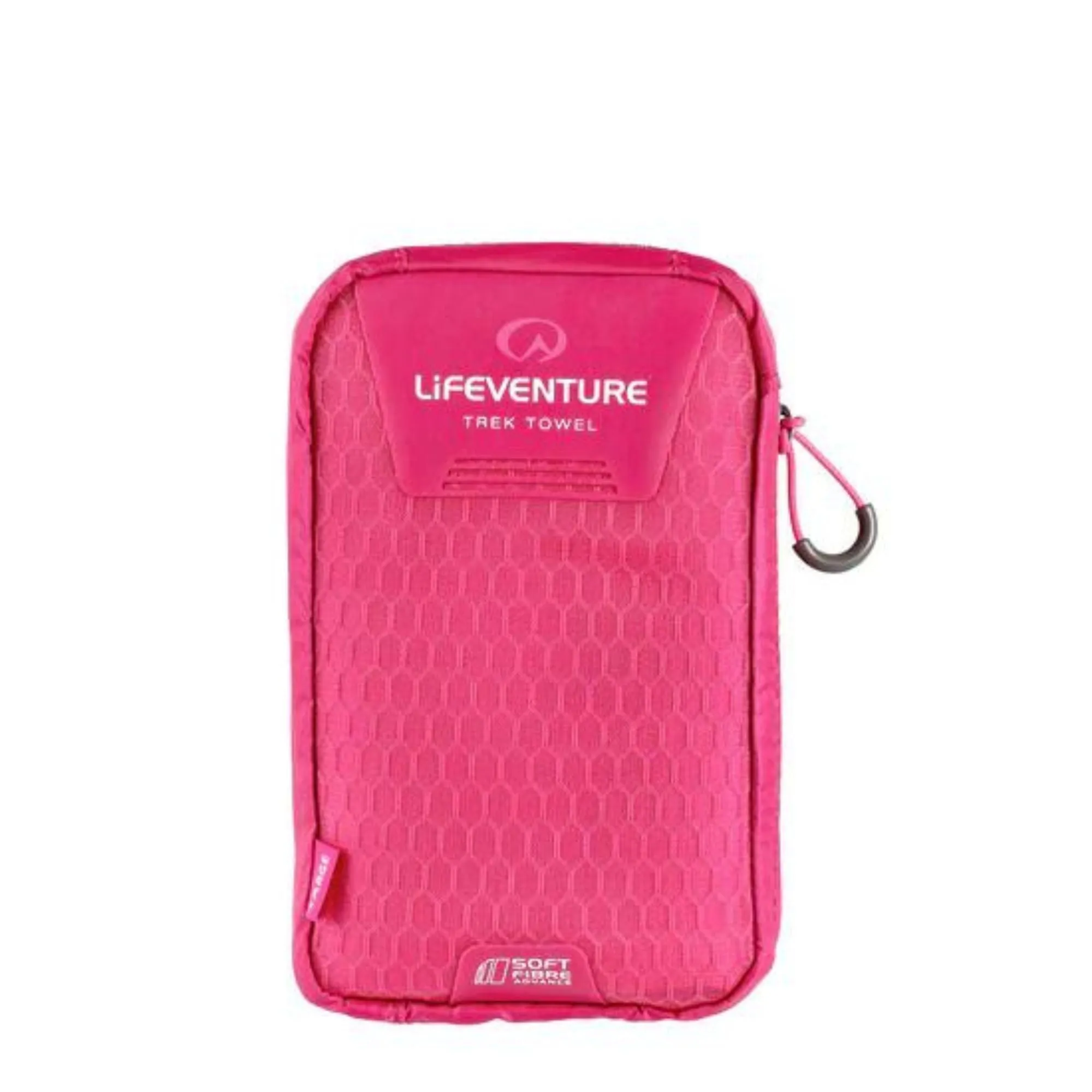 Lifeventure SoftFibre Pink Travel Towel