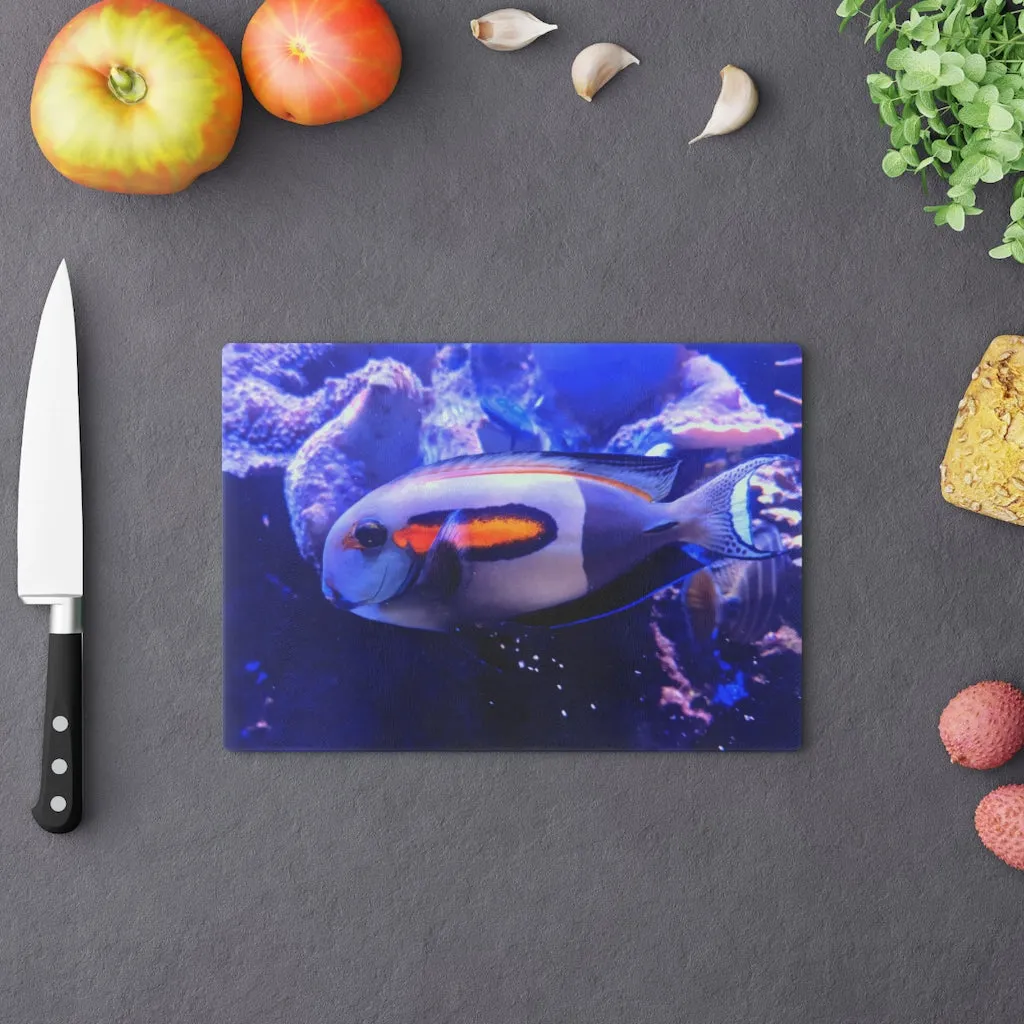 Light White Fish Cutting Board