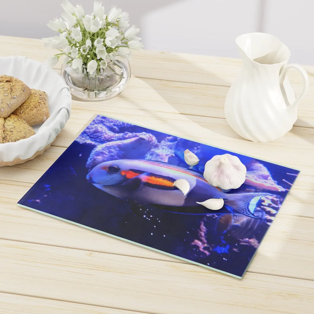 Light White Fish Cutting Board