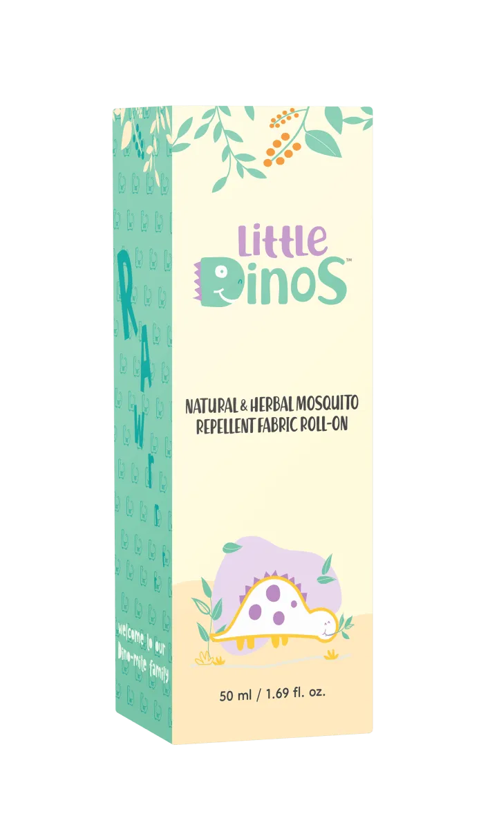 Little Dinos Mosquito Repellent Fabric Roll On 50 ml