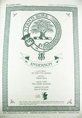 MacLean Clan Tea Towel