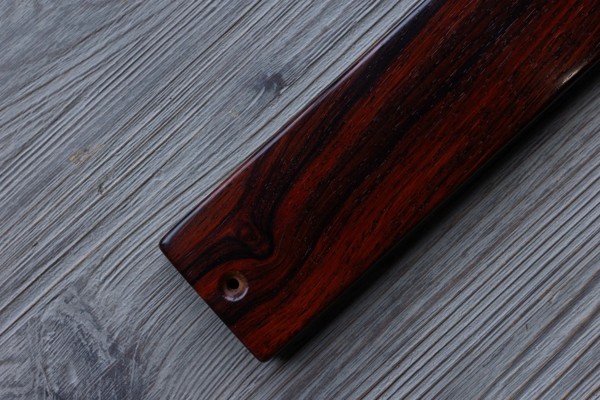 Magnetic Knife Strip: Cocobolo 18" Model C