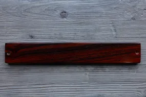 Magnetic Knife Strip: Cocobolo 18" Model C