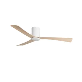 Martec Metro 52in 132cm DC Ceiling Fan - White and Oak