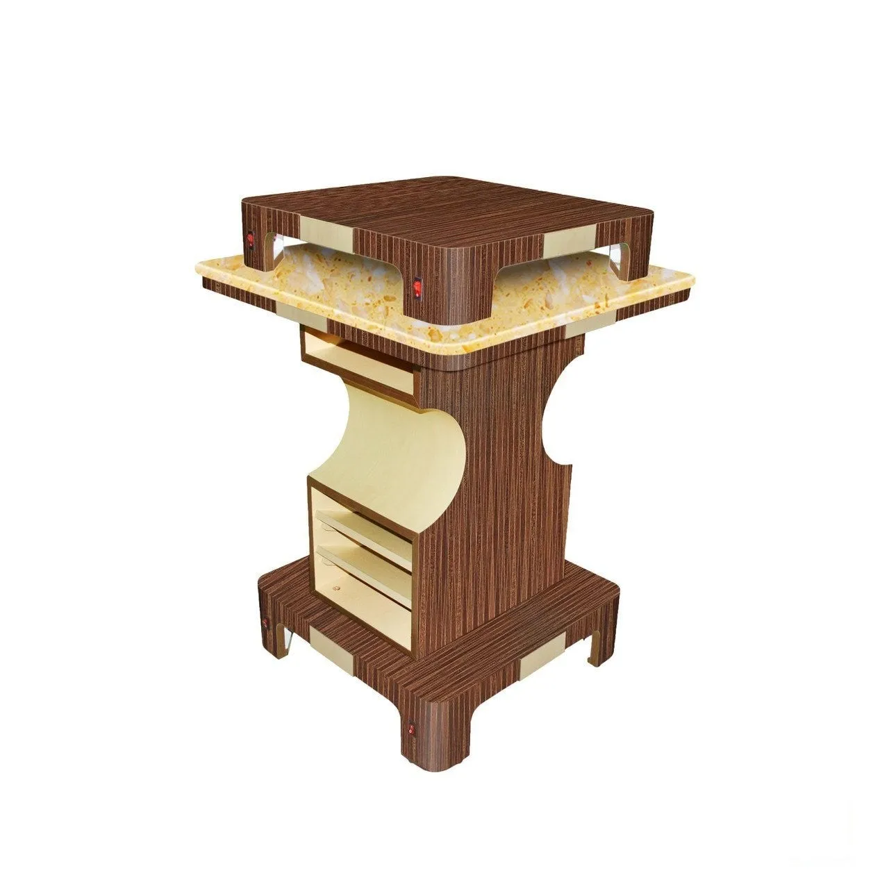 Mayakoba Verona II Square Nail Dryer Table