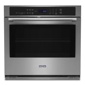 Maytag 27-inch Built-in Single Wall Oven with Convection MOES6027LZ