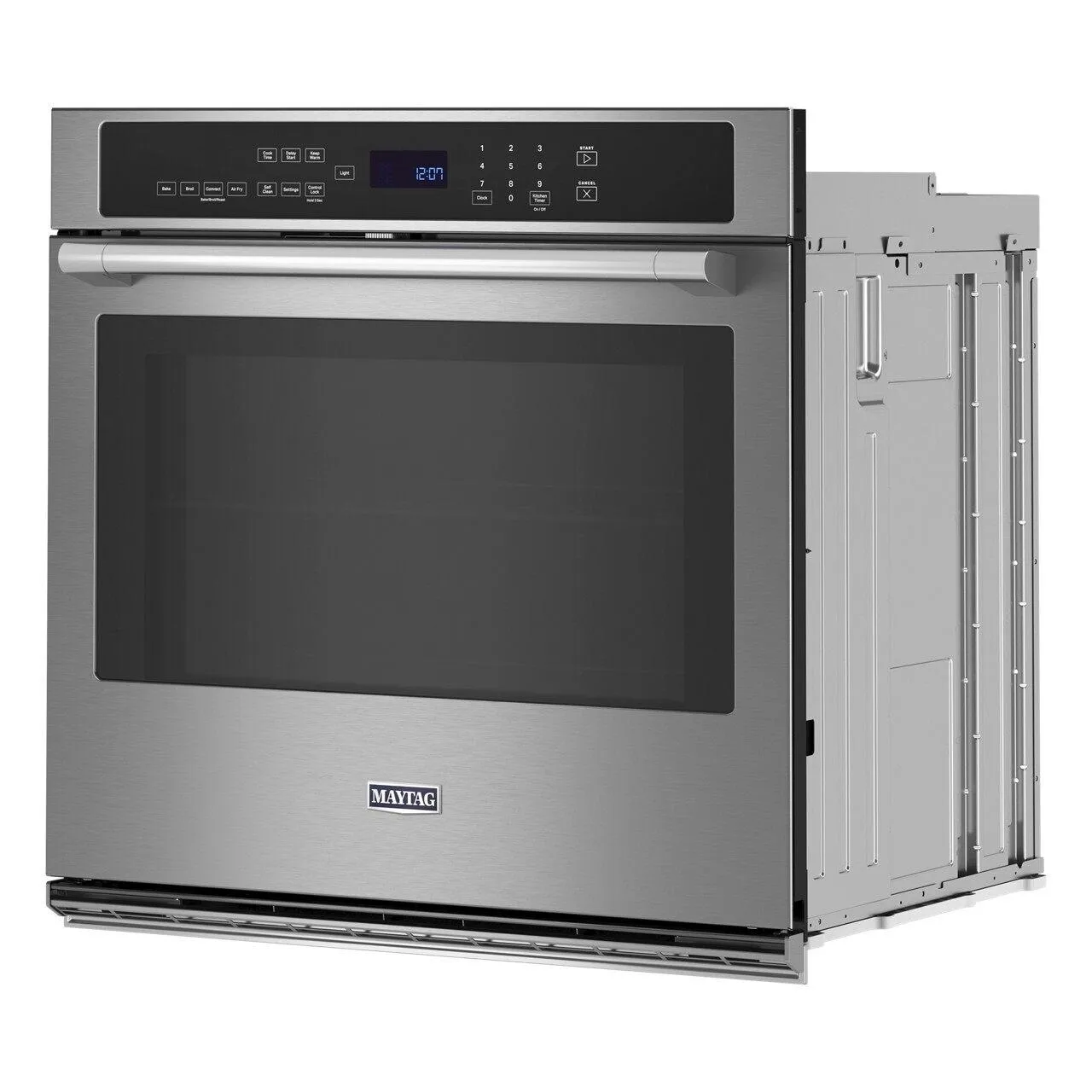 Maytag 27-inch Built-in Single Wall Oven with Convection MOES6027LZ