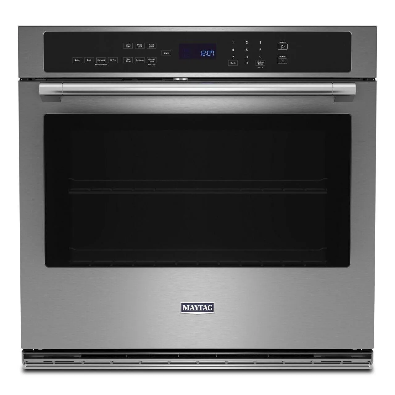 Maytag 27-inch Built-in Single Wall Oven with Convection MOES6027LZ