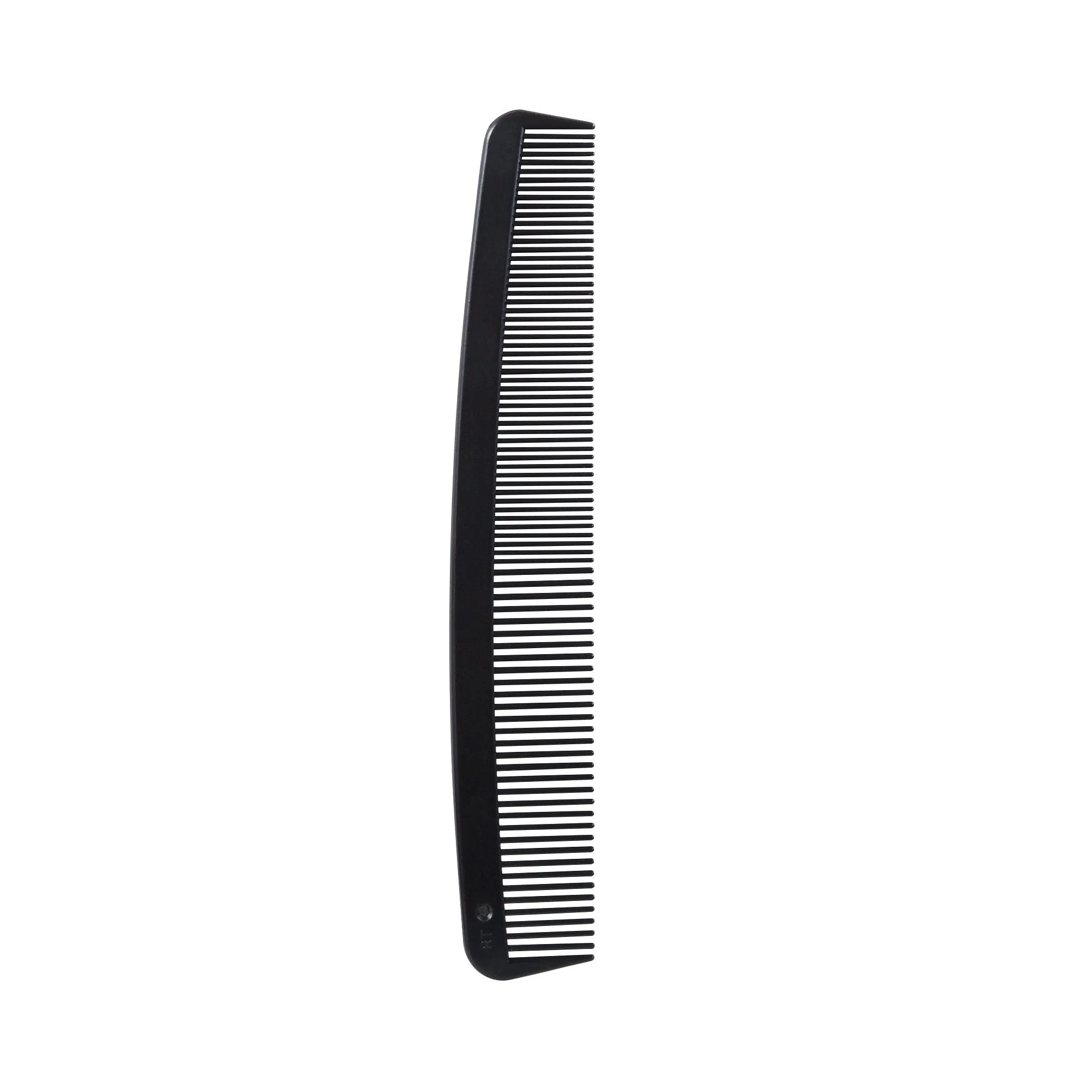 McKesson 7 Inch Black Plastic Hair Comb