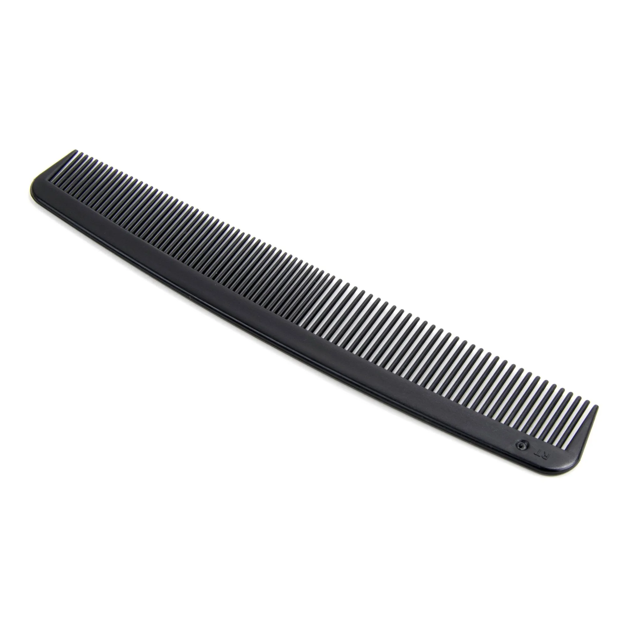 McKesson 7 Inch Black Plastic Hair Comb