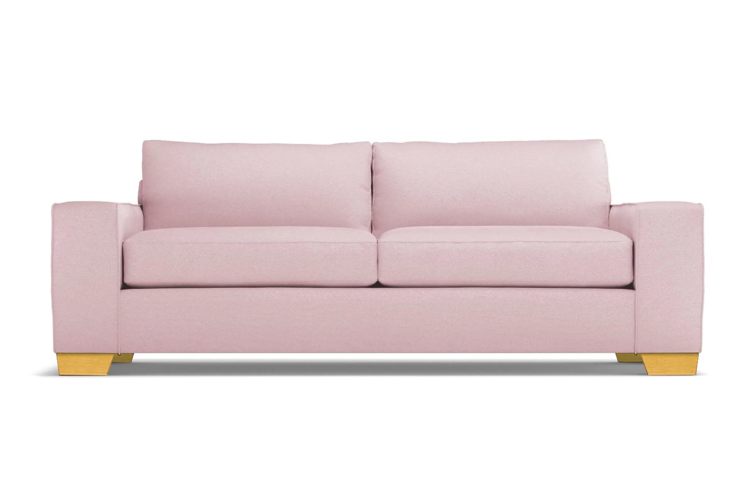 Melrose Queen Size Sleeper Sofa Bed :: Leg Finish: Natural / Sleeper Option: Memory Foam Mattress