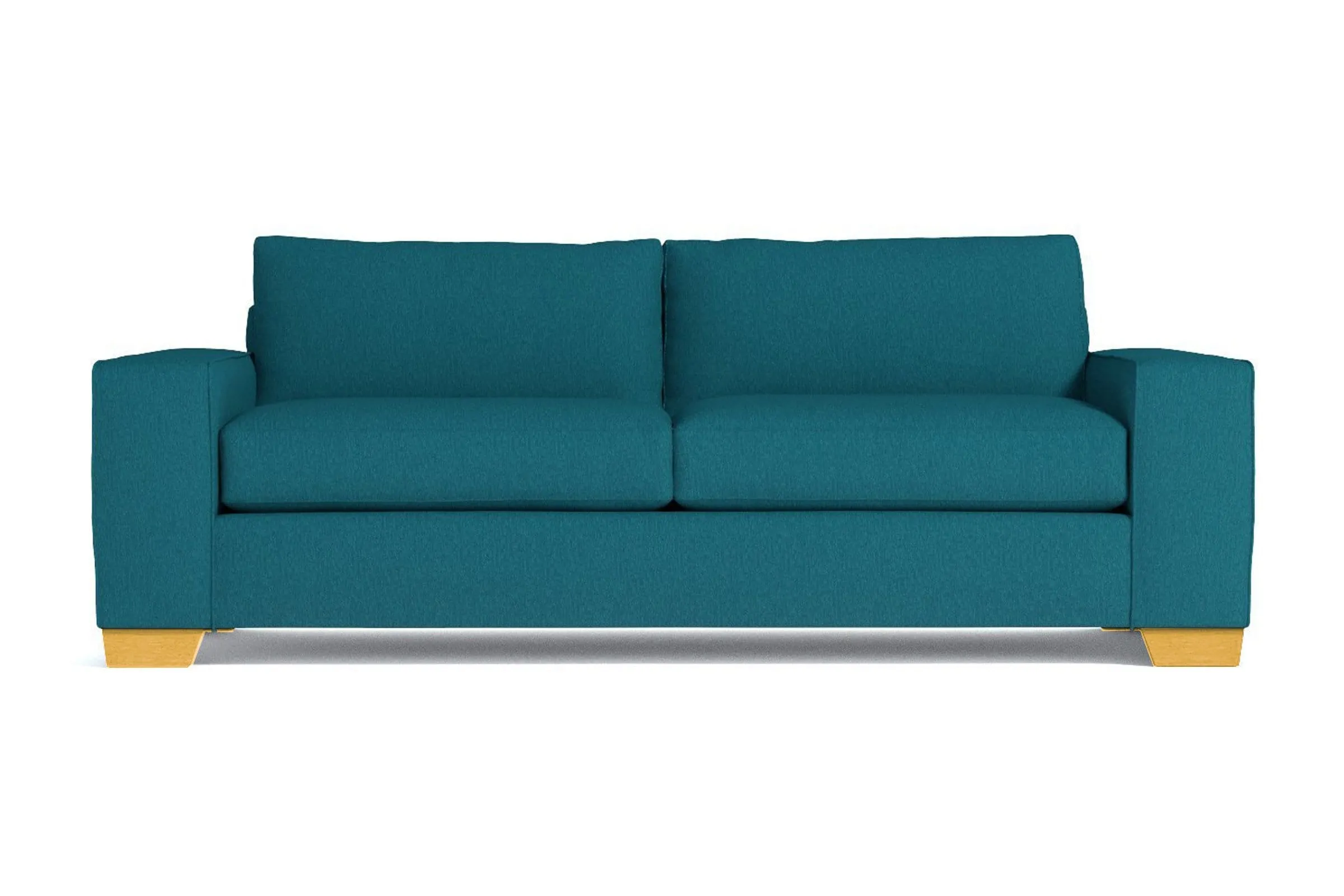 Melrose Queen Size Sleeper Sofa Bed :: Leg Finish: Natural / Sleeper Option: Memory Foam Mattress