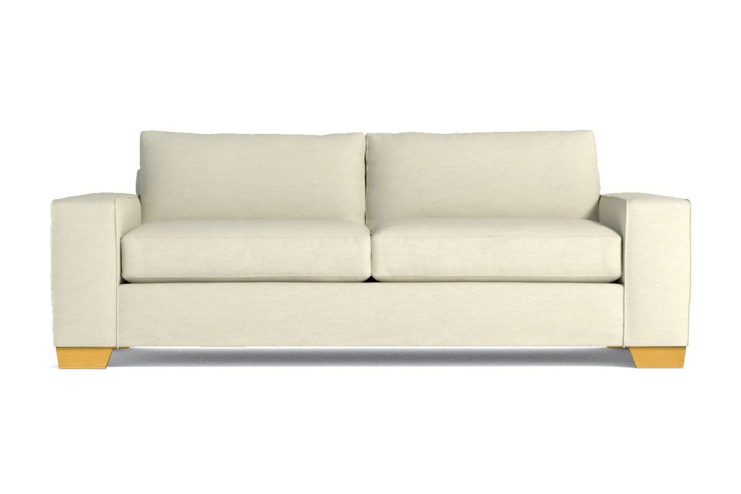 Melrose Queen Size Sleeper Sofa Bed :: Leg Finish: Natural / Sleeper Option: Memory Foam Mattress