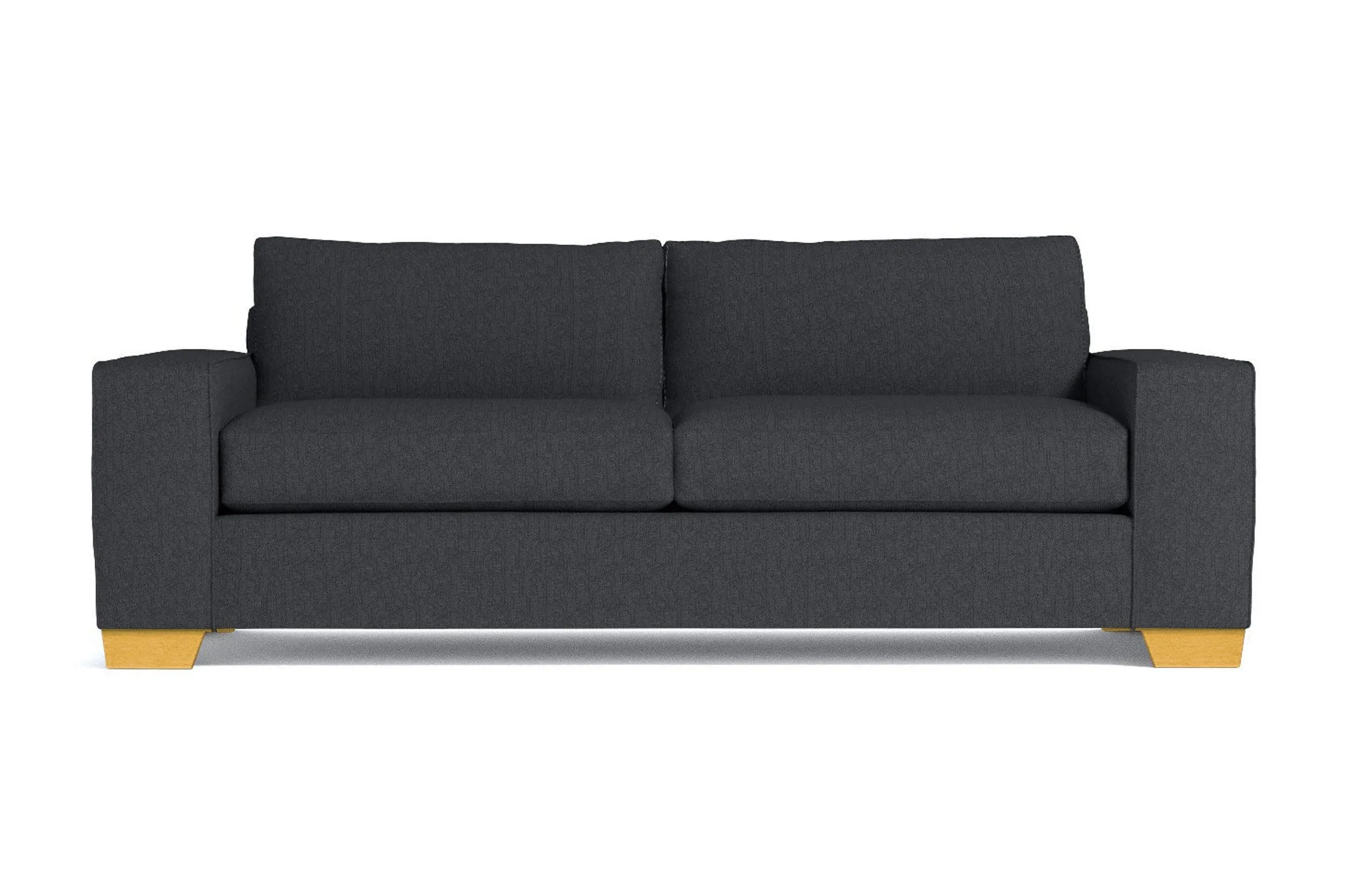 Melrose Queen Size Sleeper Sofa Bed :: Leg Finish: Natural / Sleeper Option: Memory Foam Mattress