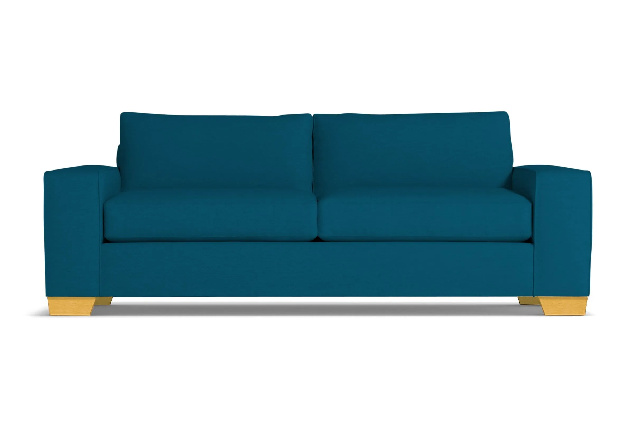 Melrose Queen Size Sleeper Sofa Bed :: Leg Finish: Natural / Sleeper Option: Memory Foam Mattress