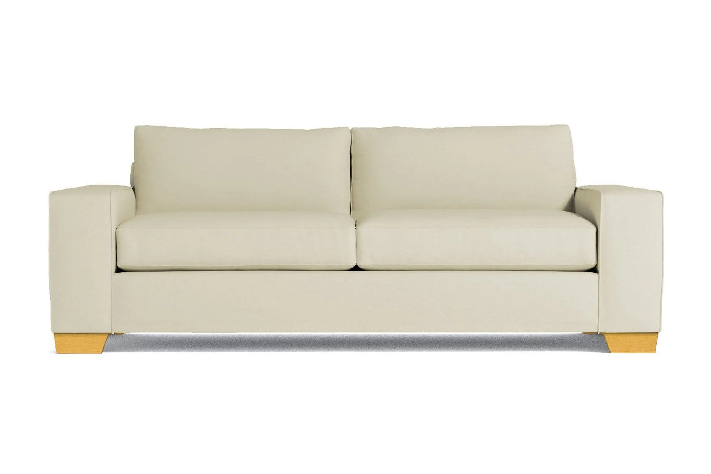 Melrose Queen Size Sleeper Sofa Bed :: Leg Finish: Natural / Sleeper Option: Memory Foam Mattress