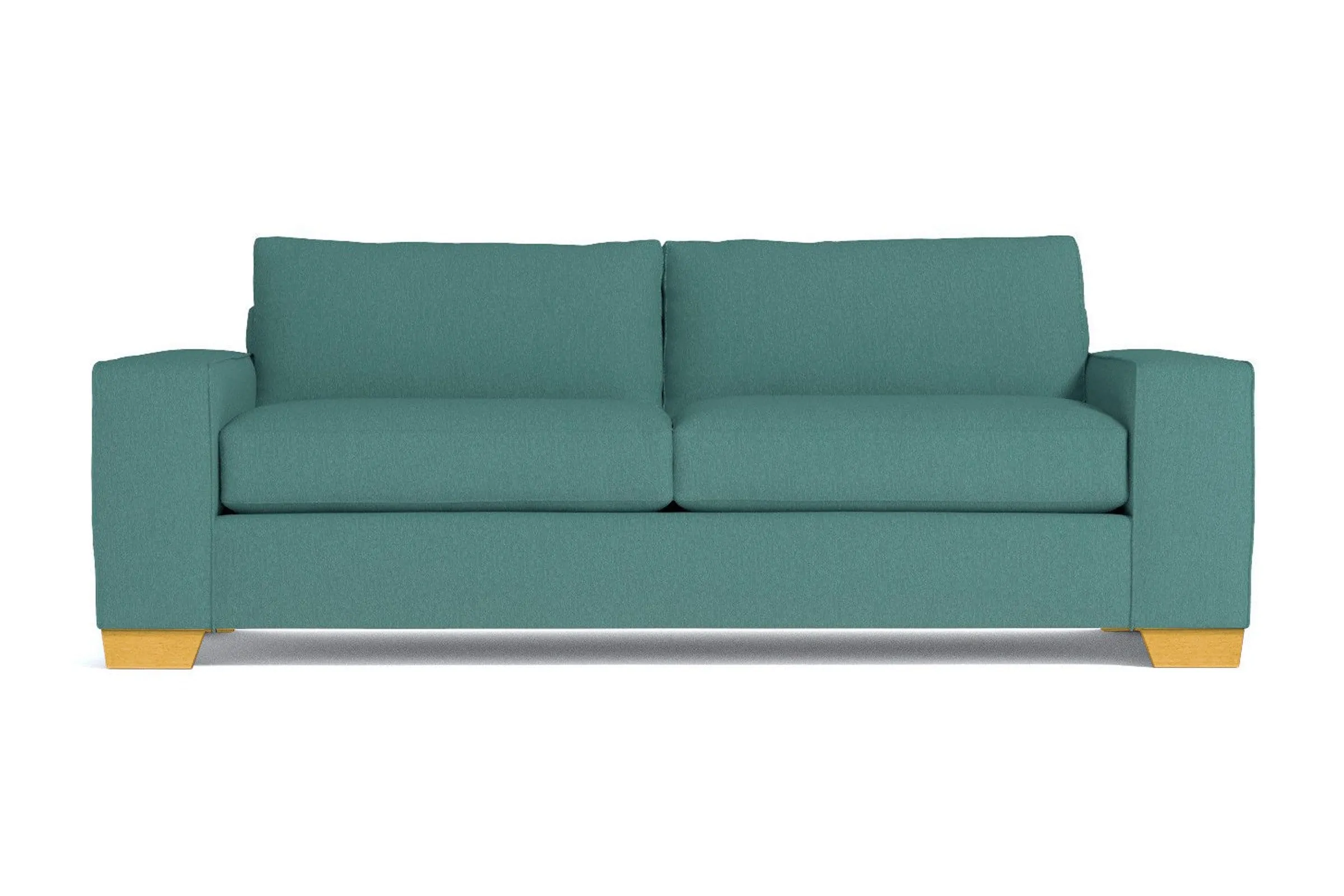 Melrose Queen Size Sleeper Sofa Bed :: Leg Finish: Natural / Sleeper Option: Memory Foam Mattress