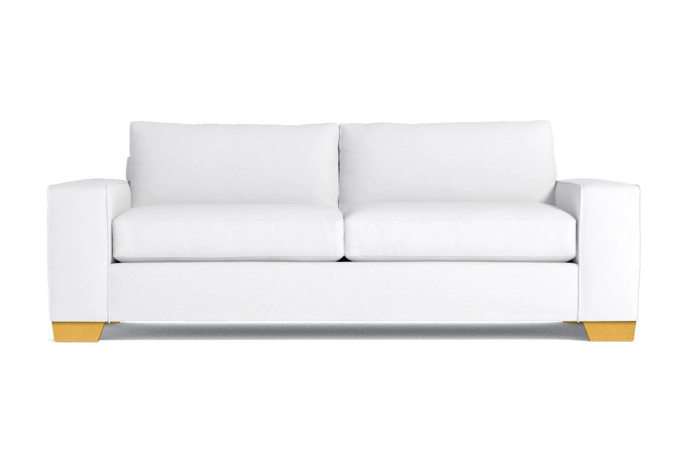 Melrose Queen Size Sleeper Sofa Bed :: Leg Finish: Natural / Sleeper Option: Memory Foam Mattress