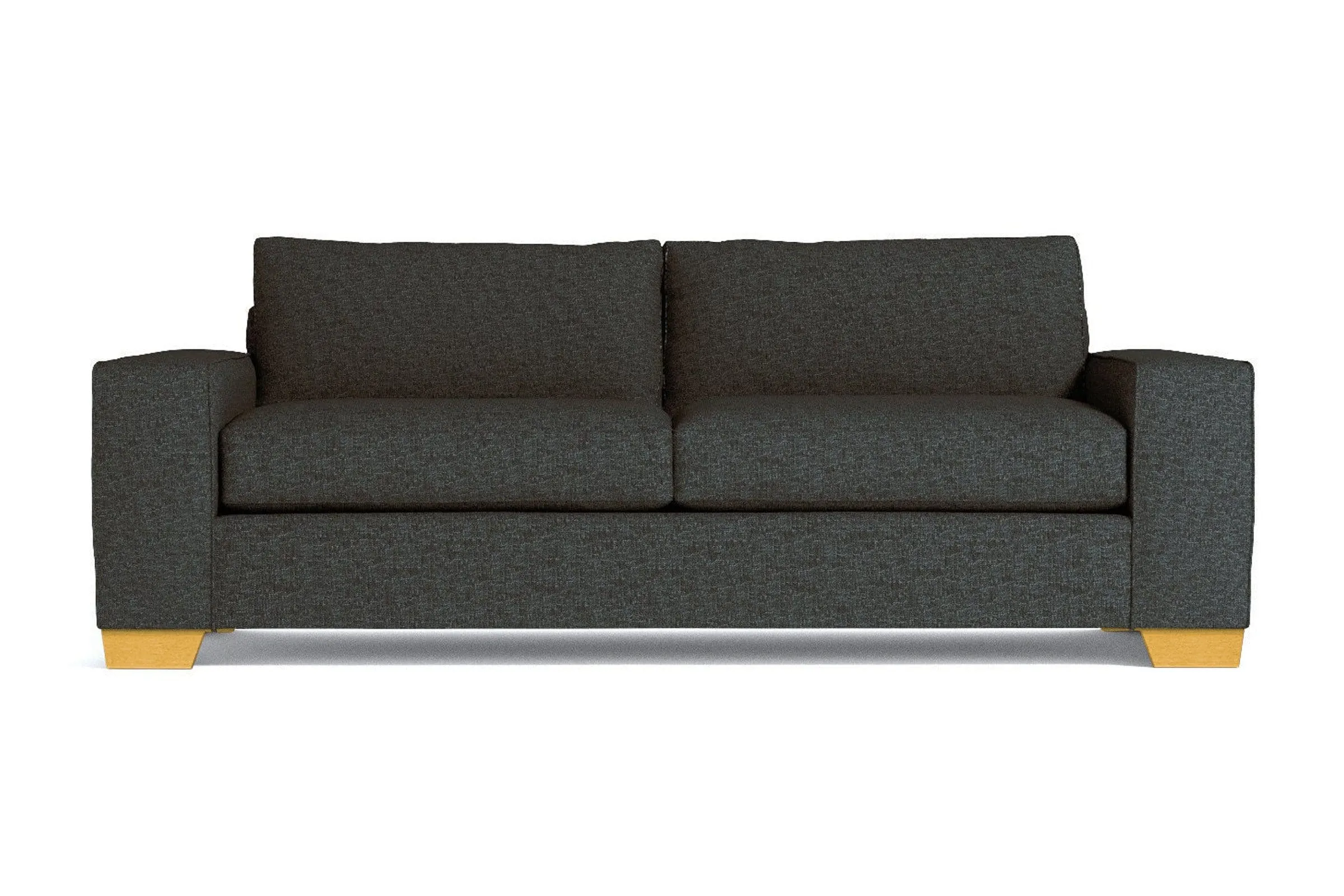 Melrose Queen Size Sleeper Sofa Bed :: Leg Finish: Natural / Sleeper Option: Memory Foam Mattress