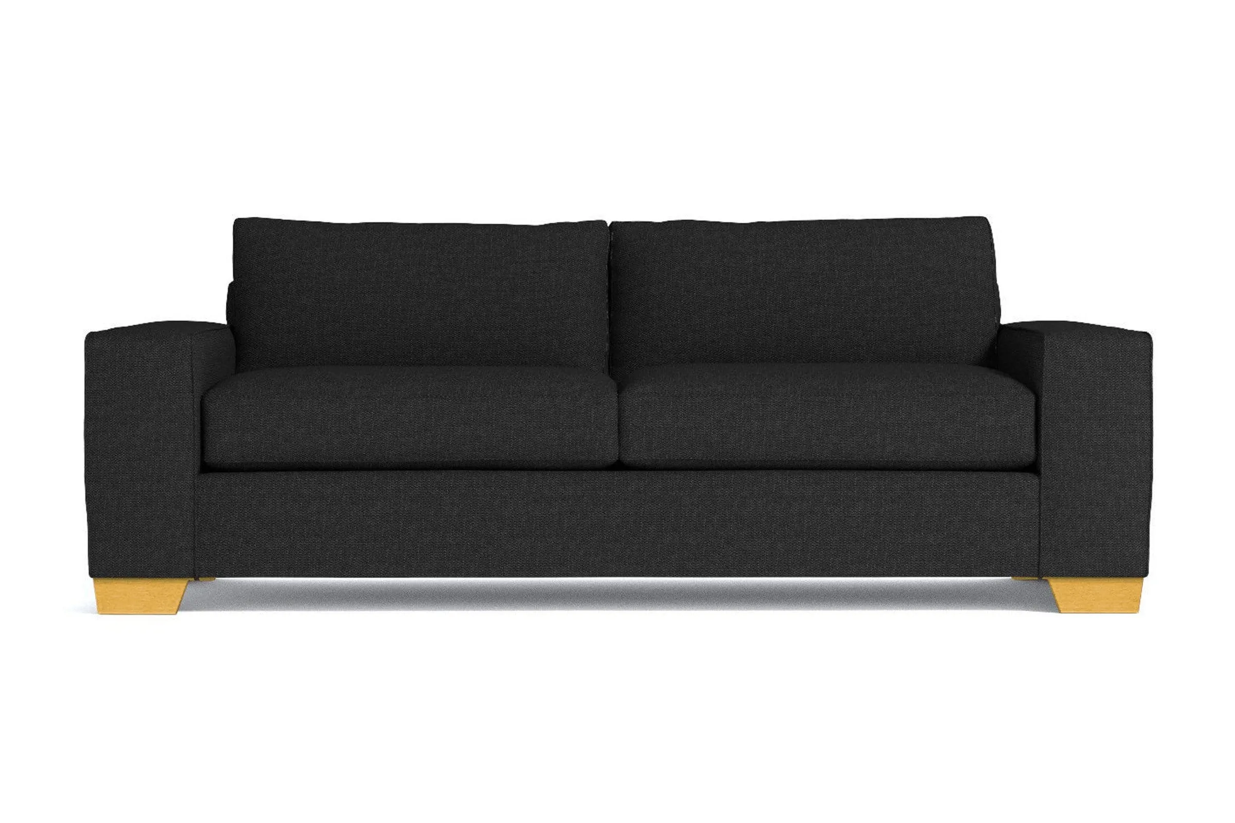 Melrose Queen Size Sleeper Sofa Bed :: Leg Finish: Natural / Sleeper Option: Memory Foam Mattress