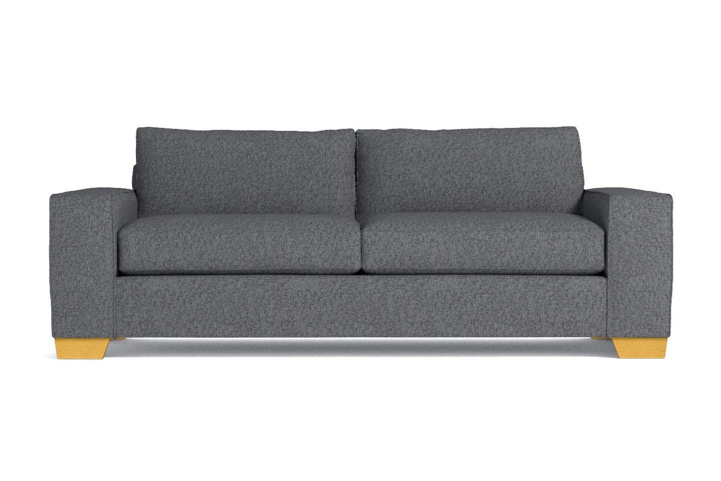 Melrose Queen Size Sleeper Sofa Bed :: Leg Finish: Natural / Sleeper Option: Memory Foam Mattress