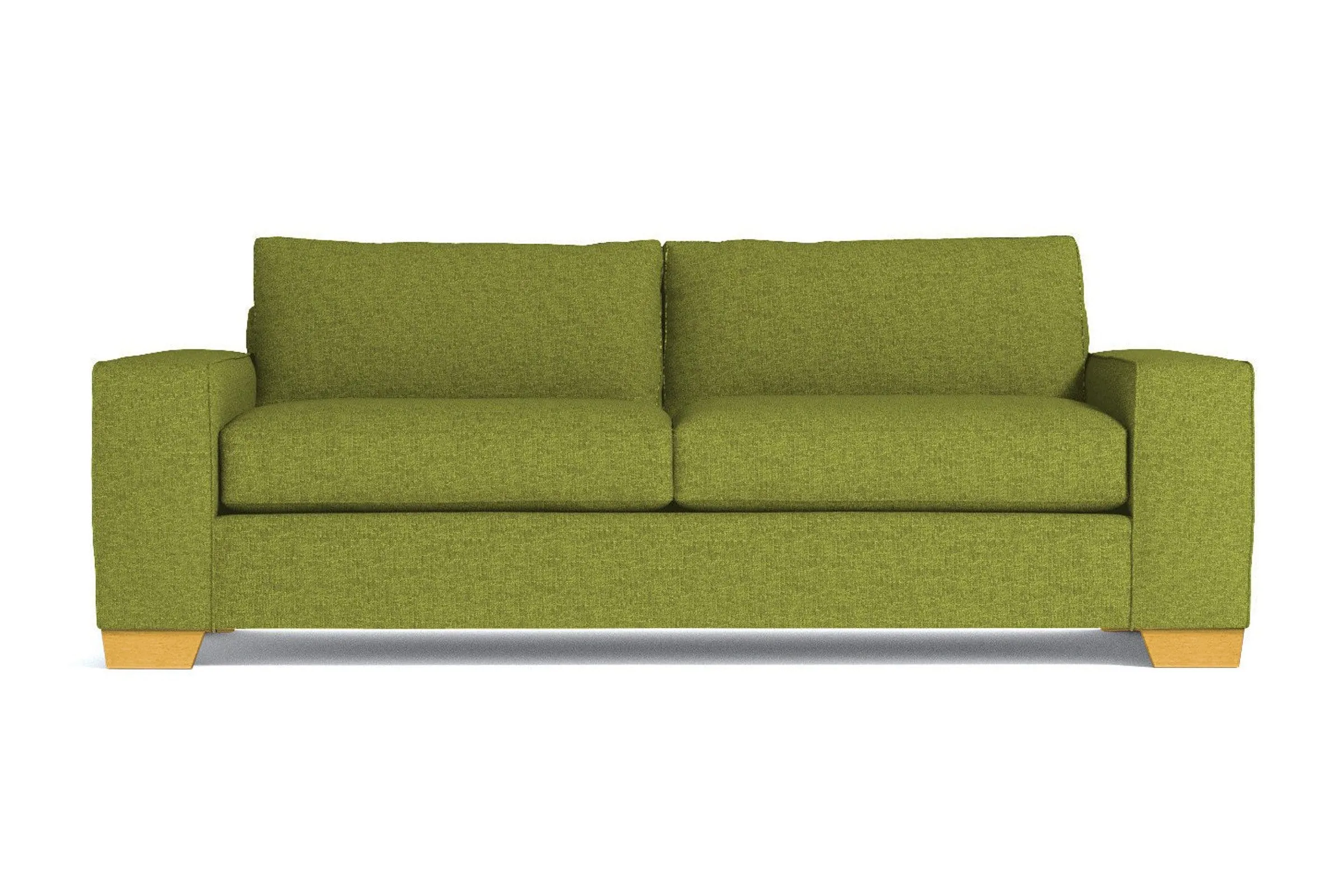 Melrose Queen Size Sleeper Sofa Bed :: Leg Finish: Natural / Sleeper Option: Memory Foam Mattress