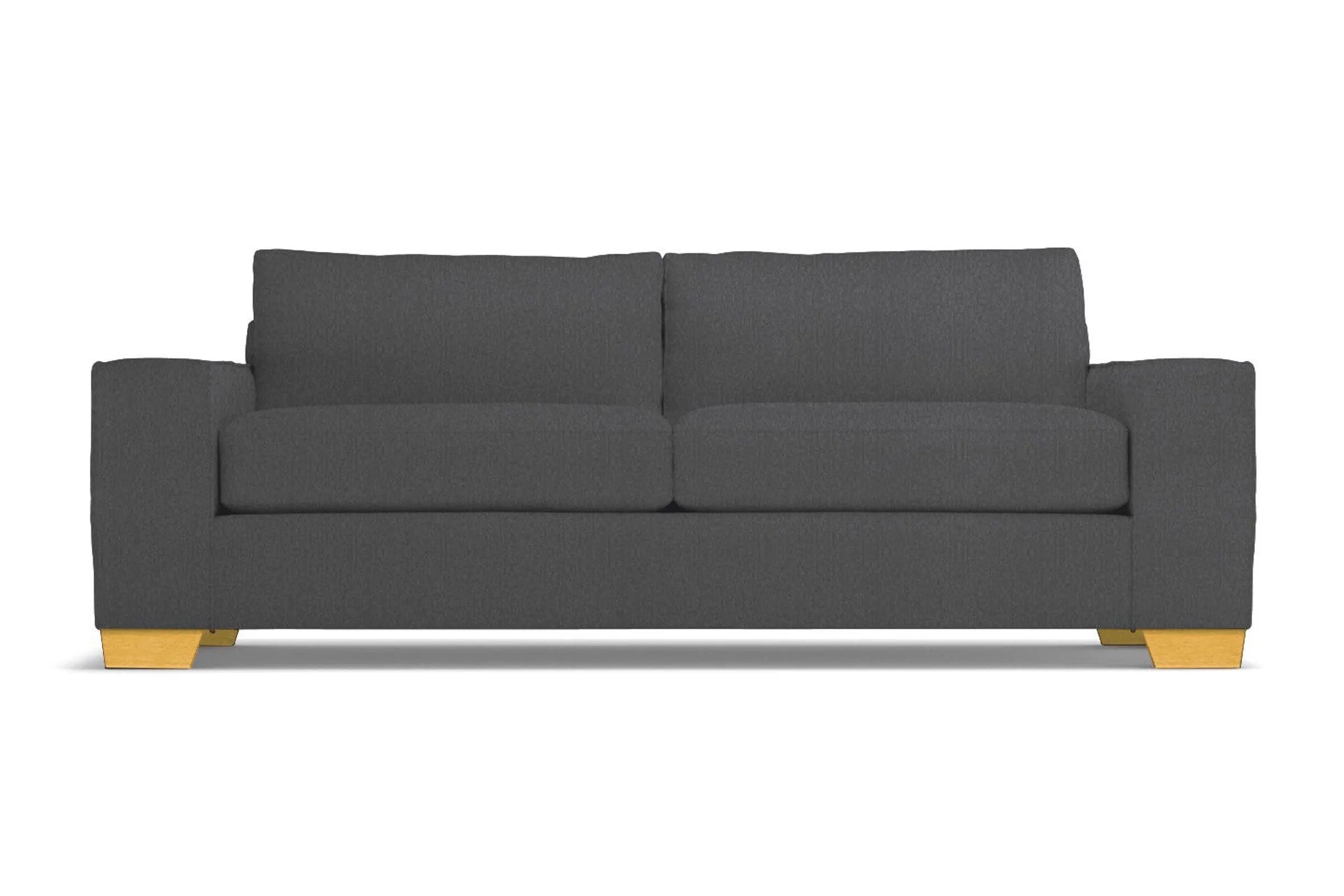 Melrose Queen Size Sleeper Sofa Bed :: Leg Finish: Natural / Sleeper Option: Memory Foam Mattress