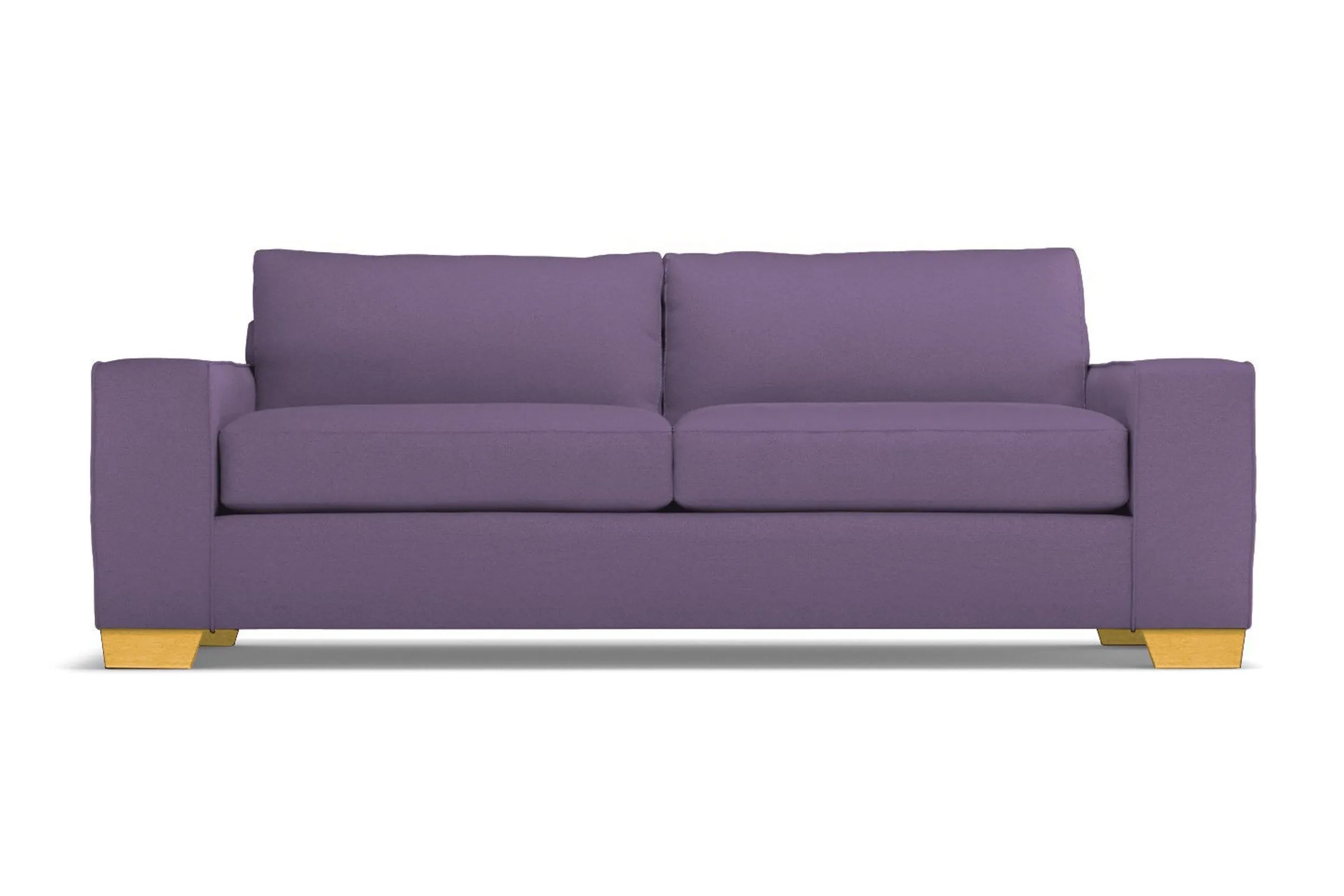 Melrose Queen Size Sleeper Sofa Bed :: Leg Finish: Natural / Sleeper Option: Memory Foam Mattress