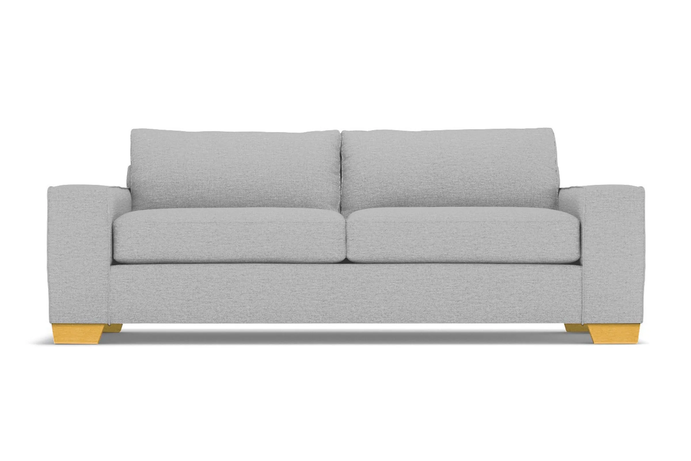 Melrose Queen Size Sleeper Sofa Bed :: Leg Finish: Natural / Sleeper Option: Memory Foam Mattress