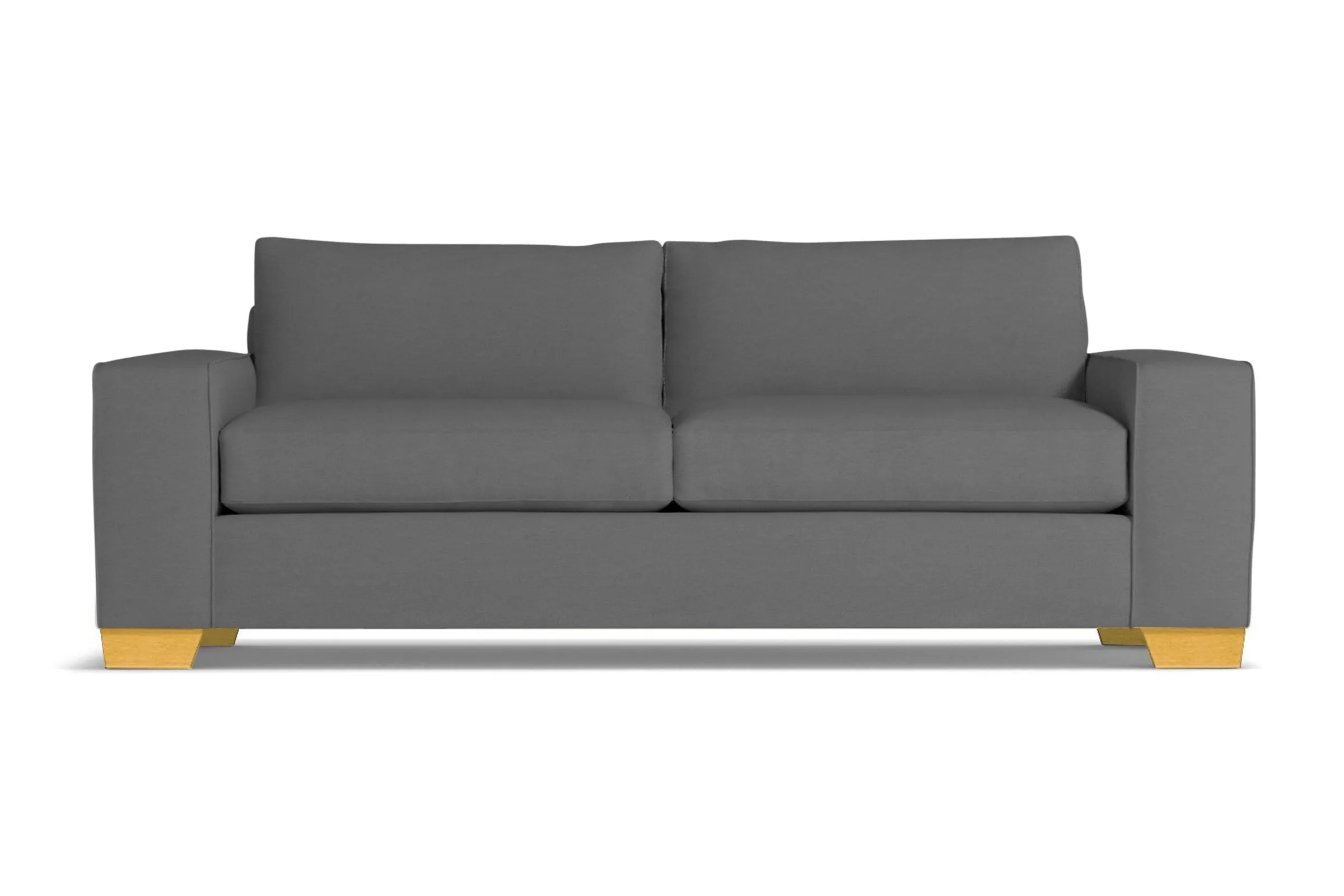 Melrose Queen Size Sleeper Sofa Bed :: Leg Finish: Natural / Sleeper Option: Memory Foam Mattress