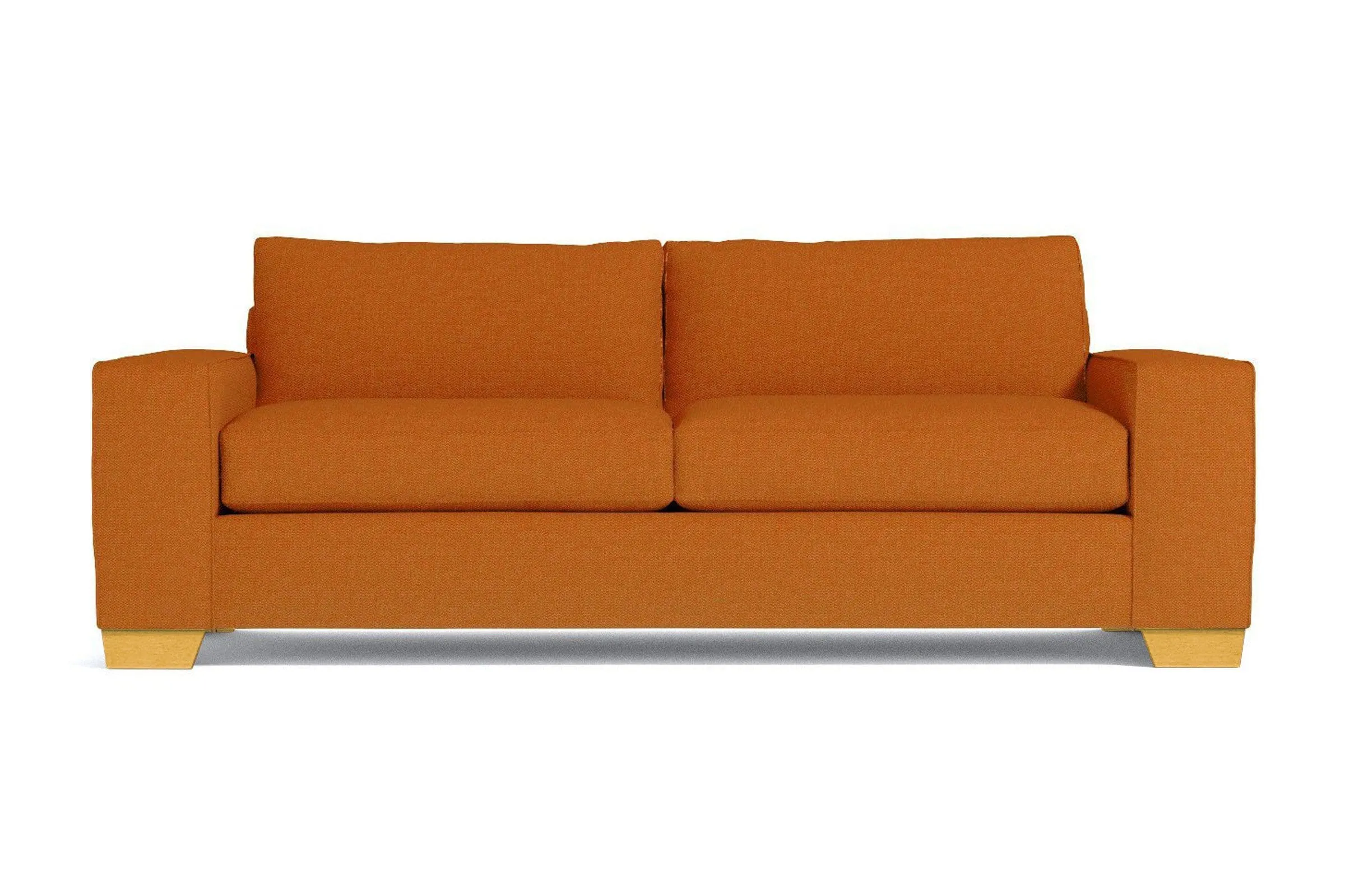 Melrose Queen Size Sleeper Sofa Bed :: Leg Finish: Natural / Sleeper Option: Memory Foam Mattress