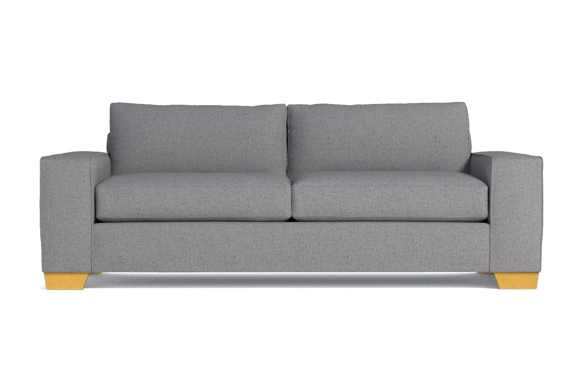 Melrose Queen Size Sleeper Sofa Bed :: Leg Finish: Natural / Sleeper Option: Memory Foam Mattress